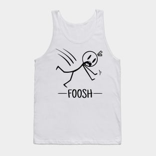 Fall On an Out Stretched Hand cartoony design Tank Top